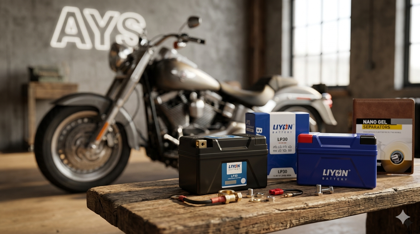 LIYON LP30 Serie (12Ah) – Das Kraftpaket (Harley-Edition)