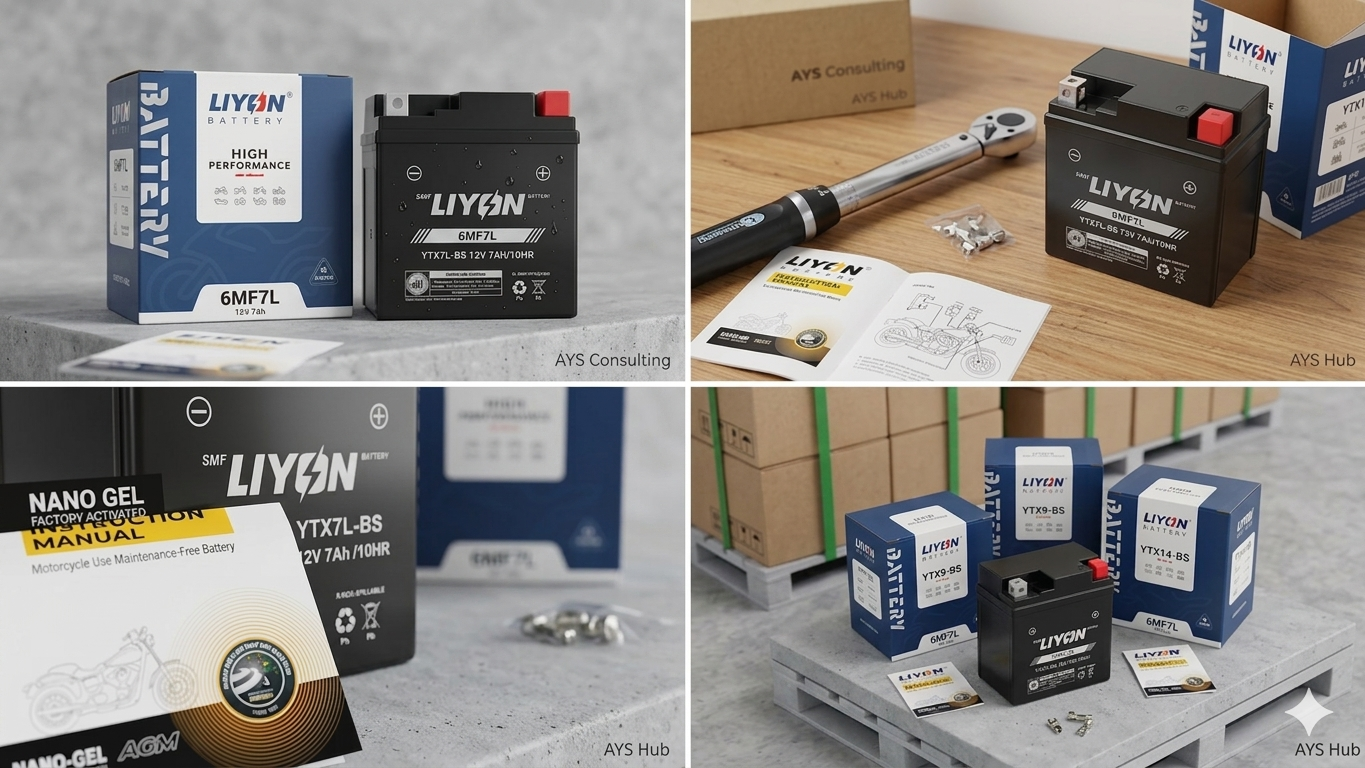 LIYON YTX7L-BS (6MF7L) - Erstausrüsterqualität