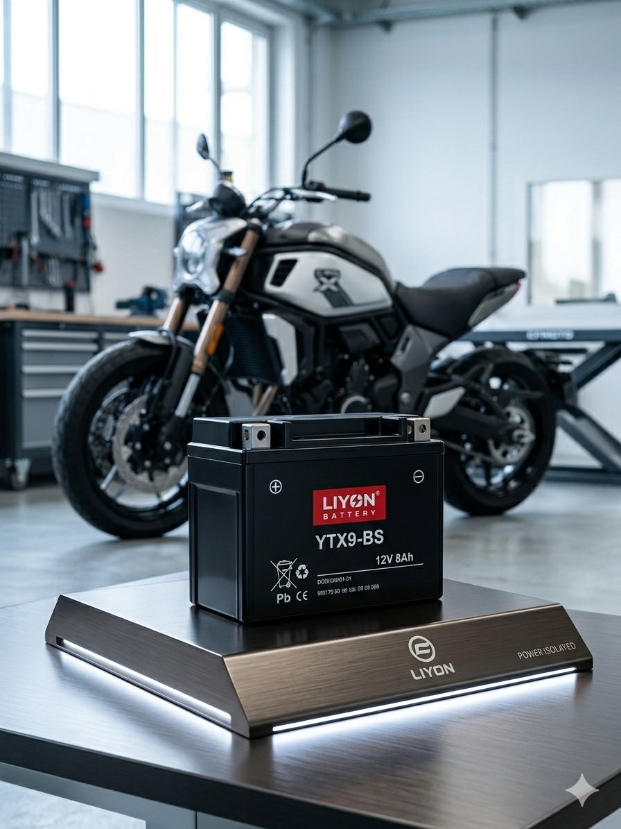 LIYON YTX9-BS (6MF9) - Power für Sportler & Naked-Bikes