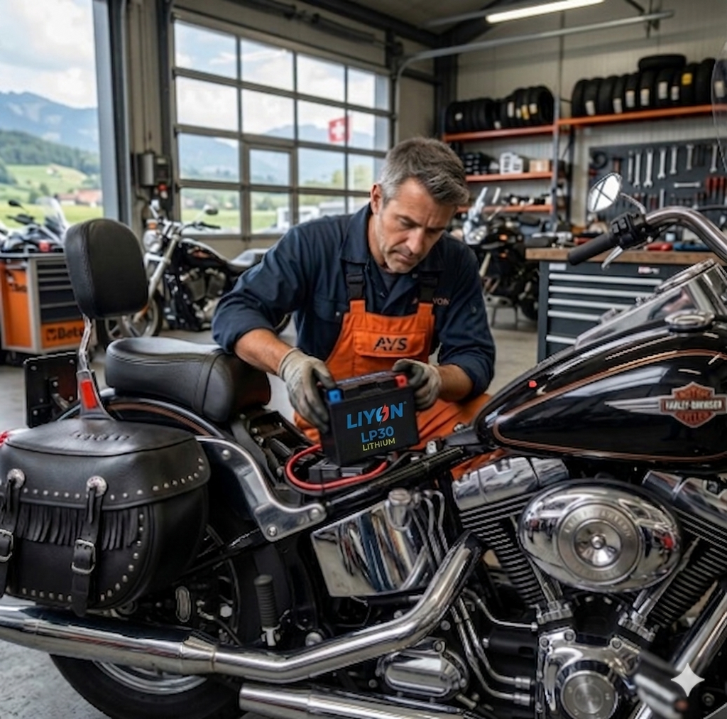 LIYON LP30 Serie (12Ah) – Das Kraftpaket (Harley-Edition)