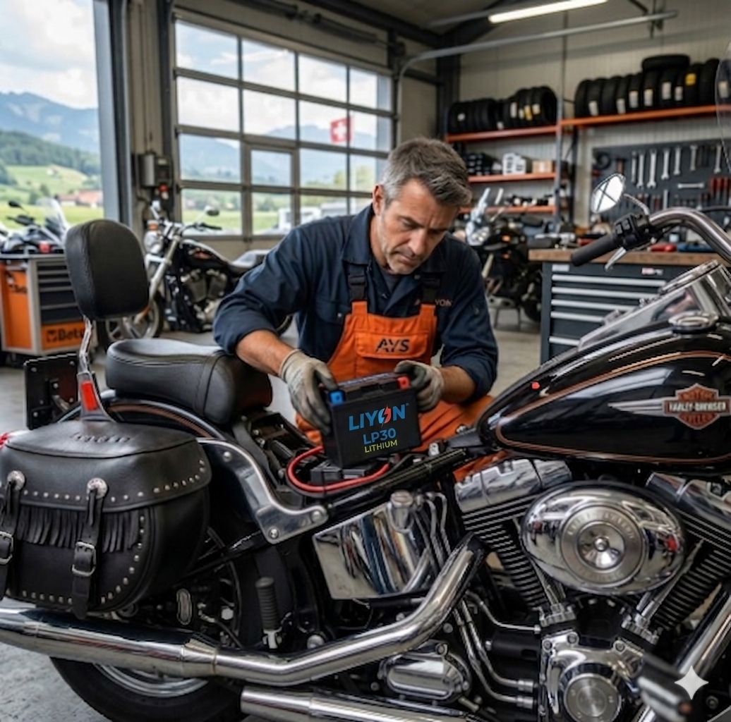 LIYON LP30 Serie (12Ah) – Das Kraftpaket (Harley-Edition)