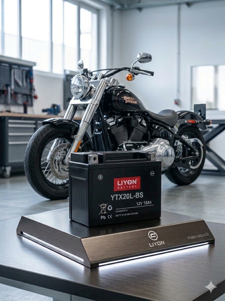 LIYON YTX20L-BS (6MF20) - Das Biest für ATVs & Big-V-Twins