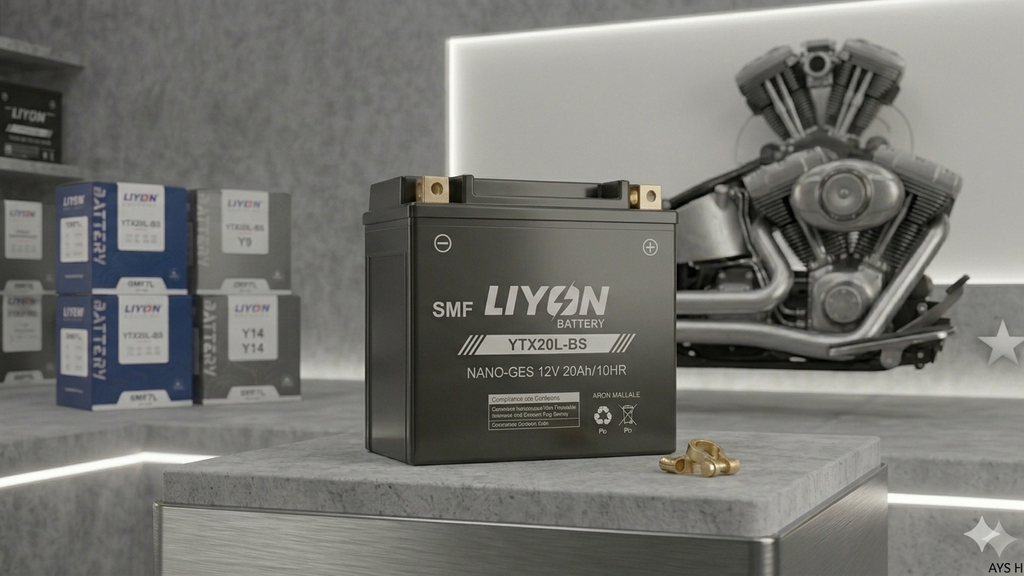 LIYON YTX20L-BS (6MF20) - Das Biest für ATVs & Big-V-Twins