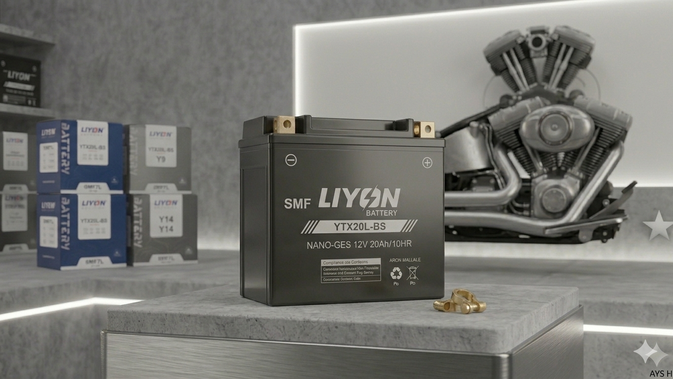 LIYON YTX20L-BS (6MF20) - Das Biest für ATVs & Big-V-Twins