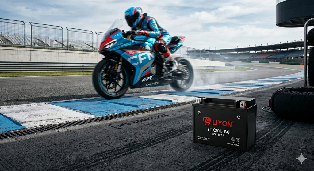 LIYON YTX20L-BS (6MF20) - Das Biest für ATVs & Big-V-Twins