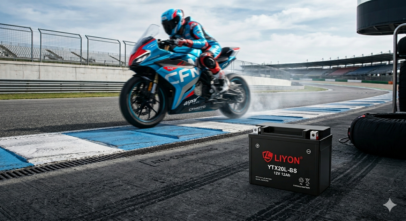 LIYON YTX20L-BS (6MF20) - Das Biest für ATVs & Big-V-Twins