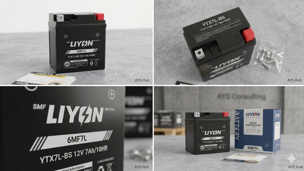 LIYON YTX7L-BS (6MF7L) - Erstausrüsterqualität
