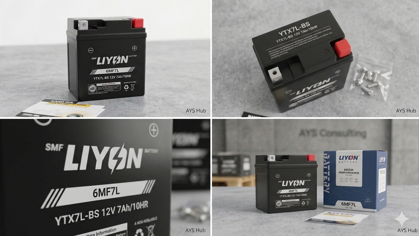 LIYON YTX7L-BS (6MF7L) - Erstausrüsterqualität